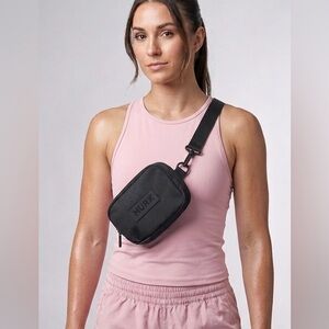 Black Belt Bag for Men